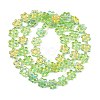 Electroplate Glass Beads Strands EGLA-P069-02A-AB07-2