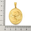 Ion Plating(IP) 304 Stainless Steel Pendants STAS-R231-18G-10-3