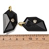 Natural Obsidian Pendants GG-CBA51ED-04G-05-2