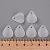 Transparent Frosted Acrylic Pendants MACR-S371-09A-701-4