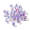 Transparent Glass Pendants GLAA-P070-A03-2