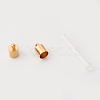 Glass Bottle Pendants X-GLAA-R203-01G-4