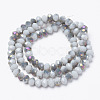Electroplate Opaque Glass Beads Strands EGLA-A034-P4mm-F10-2
