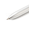 Raw Natural Yellow Quartz Chip on Top Ball-Point Pen AJEW-G063-01G-3