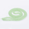 Baking Paint Transparent Glass Bead Strands X-GLAA-S031-8mm-29-2