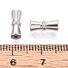 925 Sterling Silver Screw Clasps STER-T008-50S-01-4