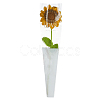 Woolen Yarn Artificial Flower AJEW-WH0314-592-1