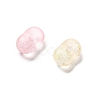 Gradient Color Transparent Frosted Acrylic Beads OACR-M023-06D-2