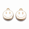 Alloy Enamel Charms ENAM-S121-165G-RS-2