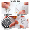Custom Summer Theme PVC Plastic Clear Stamps DIY-WH0631-0468-7