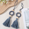 Cotton Woven Pendant Decorations AJEW-WH20054-012B-3