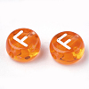 Transparent Acrylic Beads TACR-N002-04D-2