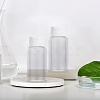 4Pcs 50ml Transparent PET Plastic Flip Top Cap Bottles MRMJ-LP0001-31-3