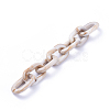 Handmade Acrylic Cable Chains AJEW-JB00590-03-2