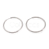 Non-Tarnish 304 Stainless Steel Huggie Hoop Earrings EJEW-L256-02G-P-1