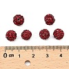 Pave Disco Ball Beads RB-H258-8MM-208-3