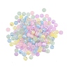Mixed Color Imitation Cat Eye Glass Round Seed Beads LS-SEED-NH0003-01A-04-2
