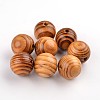 Natural Wood Beads LS-X-WOOD-Q009-8mm-LF-1