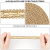 Metallic Polyester Ribbon OCOR-WH0064-61-6