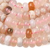Natural Cherry Blossom Agate Beads Strands G-A280-A19-02-4