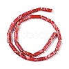 Dyed Synthetic Imperial Jasper Beads Strands G-P529-D01-A03-3