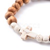 Stretch Bracelets X-BJEW-JB04620-04-2