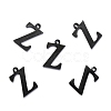 304 Stainless Steel Alphabet Charms STAS-H122-Z-EB-2