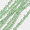 Natural Green Aventurinee Beads Strands G-A129-2mm-D03-1