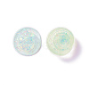 Transparent Epoxy Resin Cabochons CRES-T020-09A-2