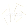 Brass Flat Head Pins KK-F824-114A-G-1