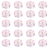 500Pcs UV Plating Acrylic Beads OACR-SP0001-85A-7