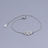 Tarnish Resistant 201 Stainless Steel Link Bracelets BJEW-T011-JN494-1-1