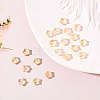 20Pcs Spray Painted Glass Beads GLAA-YW0001-15-5