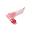 Brass Enamel Pendants KK-E093-03G-L-02-2