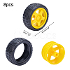 PVC Wheel Robot Toy Accessories FIND-GA0001-18-2
