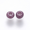 12/0 Baking Paint Glass Round Seed Beads SEED-S036-01A-18-2