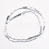 Electroplate Non-magnetic Synthetic Hematite Bead Strands G-Q467-05E-2