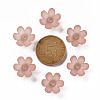 Frosted Acrylic Bead Caps MACR-S371-07A-763-3