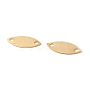 Brass Connector Charms KK-F907-02A-G-2