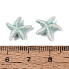 Spray Painted Synthetic Turquoise Beads Strands G-Q606-110F-4