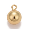 Brass Ball Charms X-KK-M229-74G-1