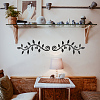 2Pcs Iron Wall Art Decorations HJEW-WH0067-231-7