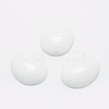 Opaque Glass Cabochons G-G759-P01-1