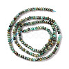 Natural African Turquoise(Jasper) Beads Strands G-F717-02A-3