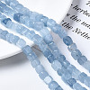 Dyed Natural White Jade Beads Strands G-S364-083A-03-1