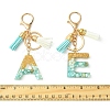 Transparent Epoxy Resin Pendant Keychains KEYC-FS00022-05-3