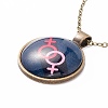 Rainbow Pride Necklace LS-NJEW-F290-01G-1