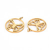 304 Stainless Steel Pendants STAS-S116-135G-2