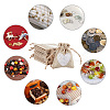 Jute Cloth Storage Bags LS-ABAG-WH0031-30-6