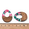 Resin and Walnut Pendants FIND-R051-10H-3